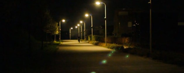 Under streetlights